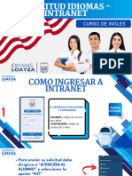 Manual de Solicitud Idiomas - Intranet