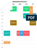 Horario 1 Semestre 2 K 24