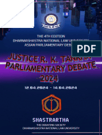 2024 JUSTICE R. K. TANKHA PARLIAMENTARY DEBATE-1