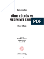 Lise Türk Kültür Ve Medeniyet Tarihi Ders Kitabı (Meb - Yeni) PDF Indir