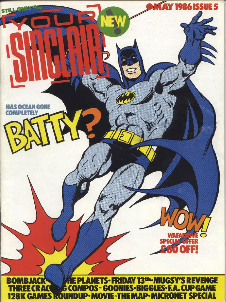 YourSinclair05 May86 | PDF | Computing | Information And