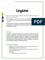 Lingüine - Servicio de Catering 2024