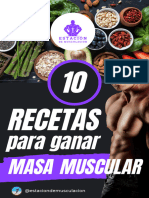 10 Recetas para Aumentar Masa Muscular WA