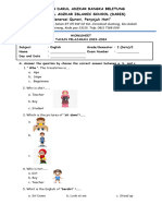 Worksheet Book 1 Lesson 1