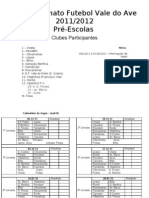 Calend Pre-escolas ( Sub-8) 11-12