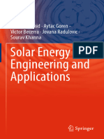 Solar Energy Engineering and Applications: Ahmed Rachid Aytac Goren Victor Becerra Jovana Radulovic Sourav Khanna