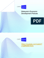 LU4 Malaysian Economic Development Policies