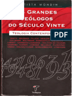 02 OS GRANDES TEÓLOGOS DO SÉCULO VINTE