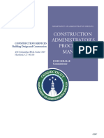 0600 Construction Administrators Procedure Manual