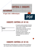 8-Corrente Continua Corrente Alternada