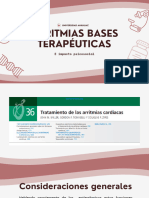 Arritmias bases terapéuticas 