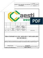 SST - P - 006 - Armado y Desarmado de Muebles