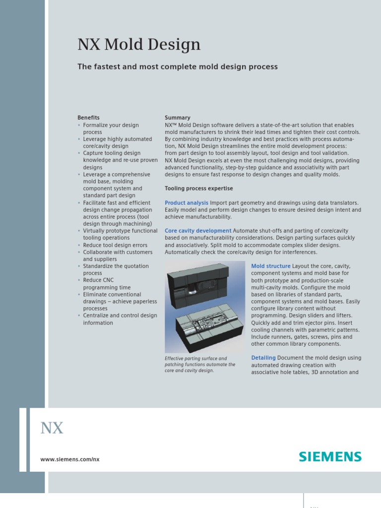 NX Mold Design | PDF | Product Lifecycle | Automation