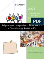 Cuadernillo de trabajo - F y CP- Problemáticas filosóficas y ciudadanas II - 6A - 2023