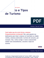 Slide - Oportunidades e Tipos de Turismo