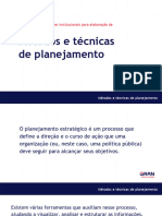 Slide - Planejamento e Análises Institucionais para Elaboração de Políticas Públicas II