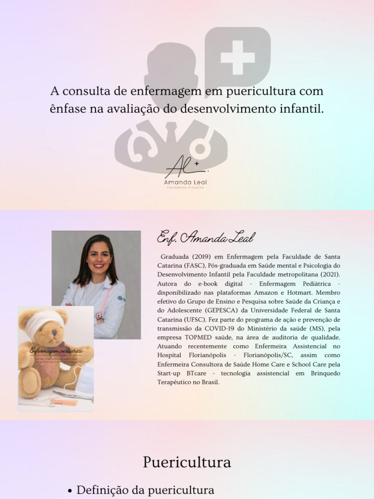 Consulta de Enfermagem em Puericultura | PDF | Promoção de saúde ...