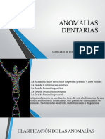 Anomalías Dentarias