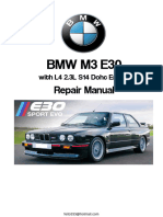 BMW M3 E30 S14 Repair