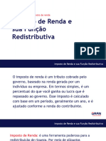 Slide - Emprego, Renda e Imposto de Renda II