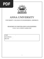 CS3361 - Data Science Laboratory