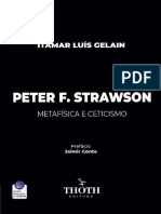 Jaimir Conte - Prefácio A Peter F. Strawson Metafísica e Ceticismo, de Itamar Luís Gelain, 2022