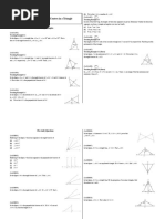 S3A Ch3 Special Lines and Centres in A Triangle