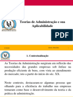 Teorias de Administração e Sua Aplicabilidade