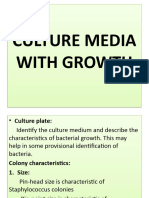 CULTURE MEDIA WITH GROWTH