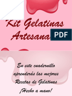 Kit Gelatinas Artesanales