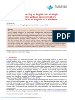 Informal Digital Learning of English and Strategic Competence For Cross Cultural Communication Perception of Varieties of English As A Mediator