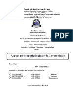 Aspect physiopathologique de l’hémophilie