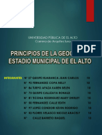 Geografía Principios