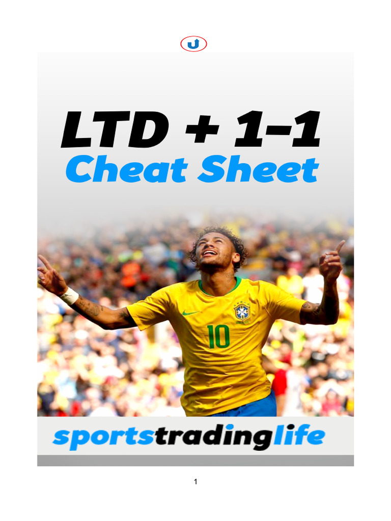 LTD 1 1 Cheat Sheet Sports Trading Life | Download Free PDF | Profit ...
