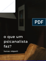 Oque Um Psicanalista Faz