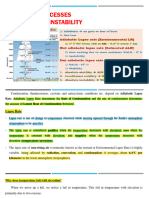 Adiabatic processes and stability and instability