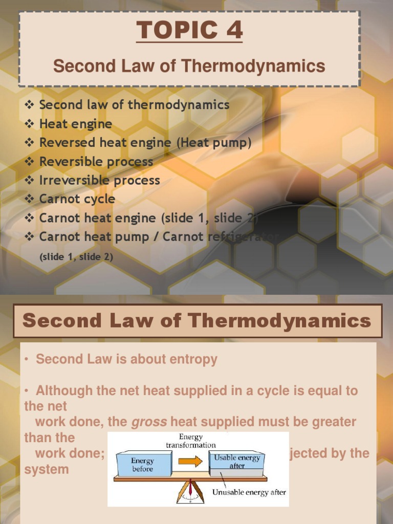 Understanding the Second Law of Thermodynamics | PDF | Second Law Of ...