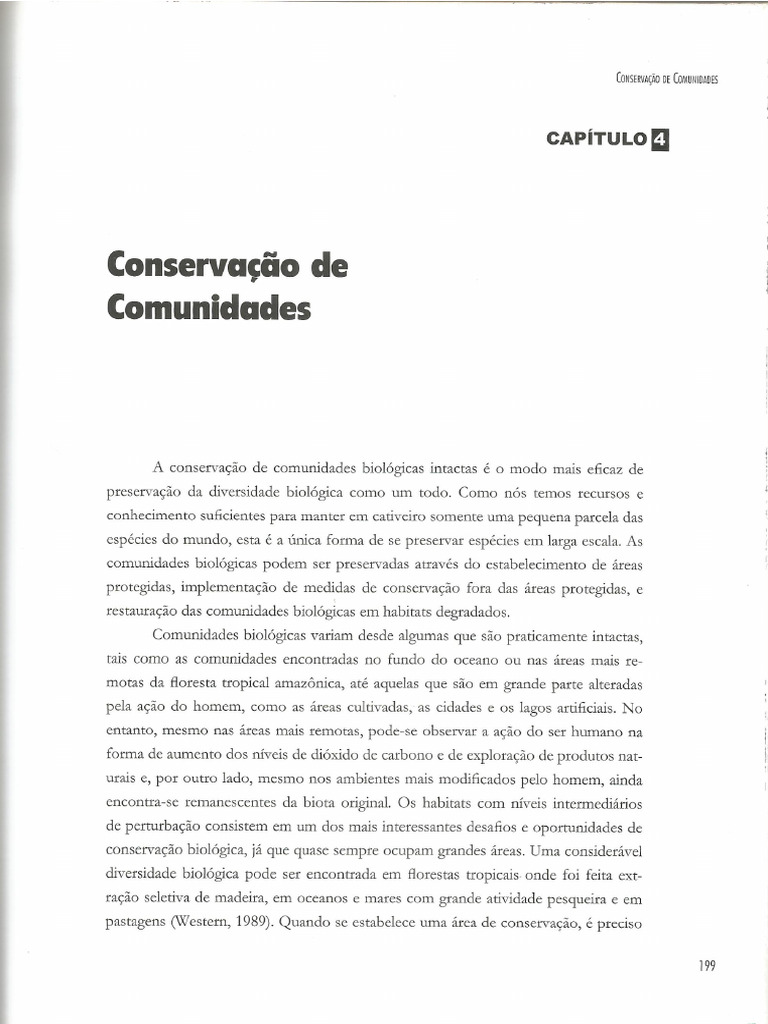 Unidades de Conservação - Primack | PDF