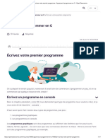 Écrivez Votre Premier Programme - Apprenez à Programmer en C - OpenClassrooms