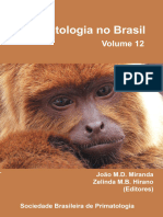 A Primatologia No Brasil Vol 12