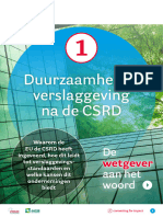 Duurzaamheidsverslaggeving Na de CSRD de Wetgever 1711709810