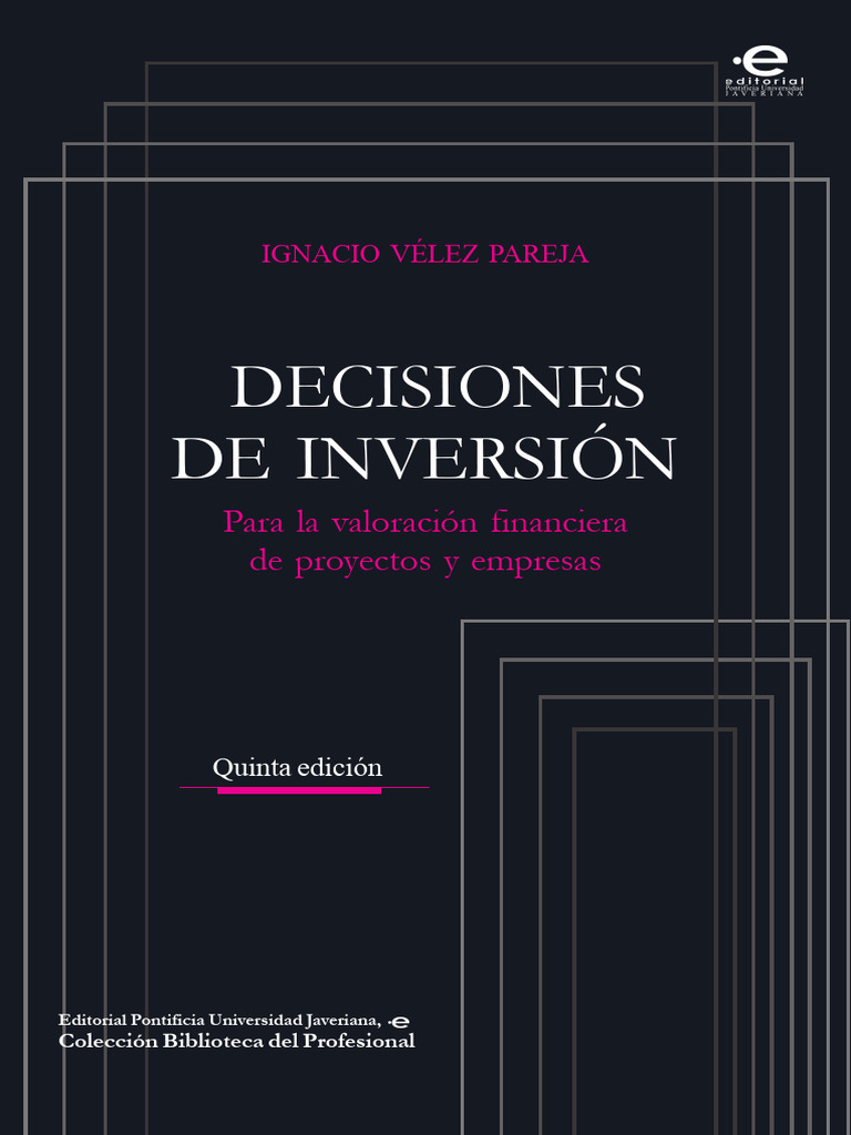 Decisiones Financieras y Valoración | PDF | Economias | Business