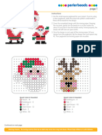 Perler Project Guide - Christmas Eve