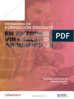 El Tutor Como Gestor de Comunidades Digitales