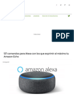 137 comandos para Alexa con los que exprimir al máximo tu Amazon Echo