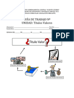 Guia Resumen Sobre Los Titulos Valores