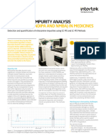 Intertek FactSheet Nitrosamine Impurity Analysis