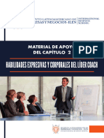 2 - Habilidades Expresivas y Corporales Del Líder Coach-Material de Apoyo