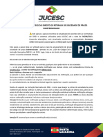 31 - Registro Do Processo Do Direito de Retirada de Sociedade de Prazo Indeterminado