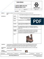 S17 Modelo Bock Fibra Ns Gyw Calzado Dielectrico 18 KV: Ficha Técnica